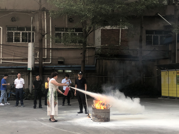 生命重于泰山——常平科技園開展消防安全知識培訓及消防演練