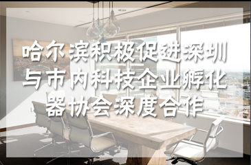 哈爾濱積極促進深圳與市內(nèi)科技企業(yè)孵化器協(xié)會深度合作