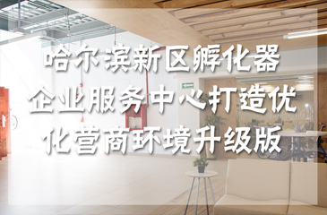 哈爾濱新區孵化器企業服務中心打造優化營商環境升級版